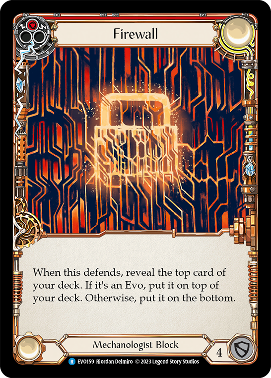 Firewall - Red (EVO) #EVO159 [EN/N]