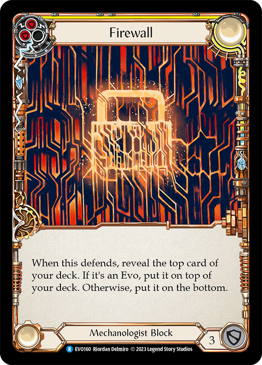 Firewall - Yellow (EVO) #EVO160 [EN/N]