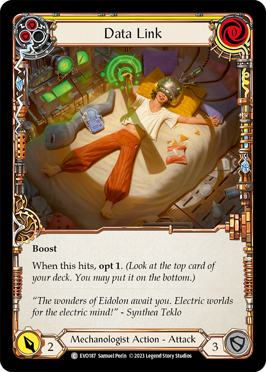 Data Link - Yellow (EVO) #EVO187 [EN/N]