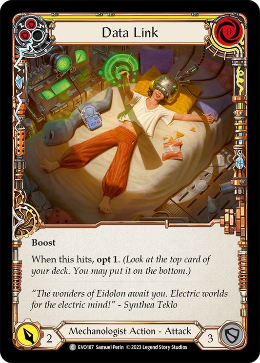 Data Link - Yellow (EVO) #EVO187 [EN/N]
