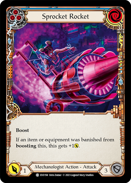Sprocket Rocket - Blue (EVO) #EVO194 [EN/N]
