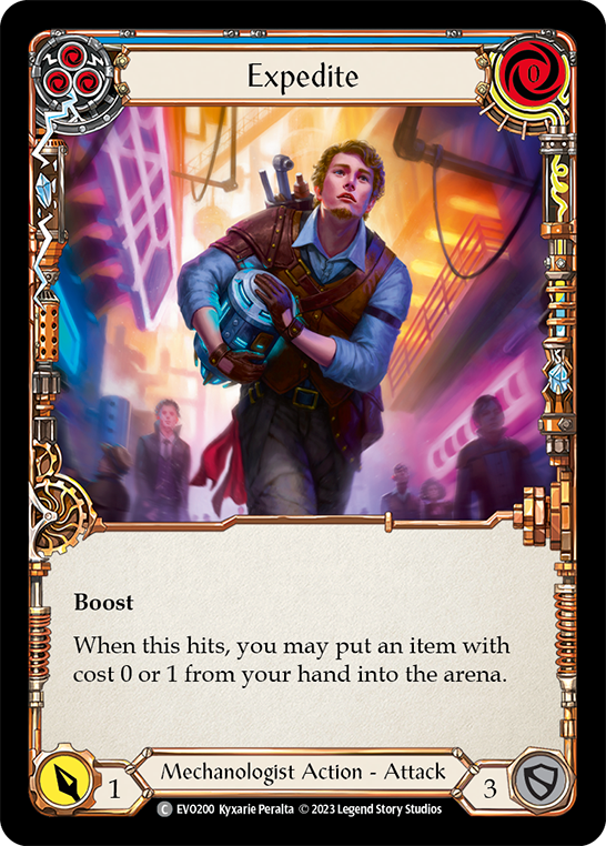 Expedite - Blue (EVO) #EVO200 [EN/N]