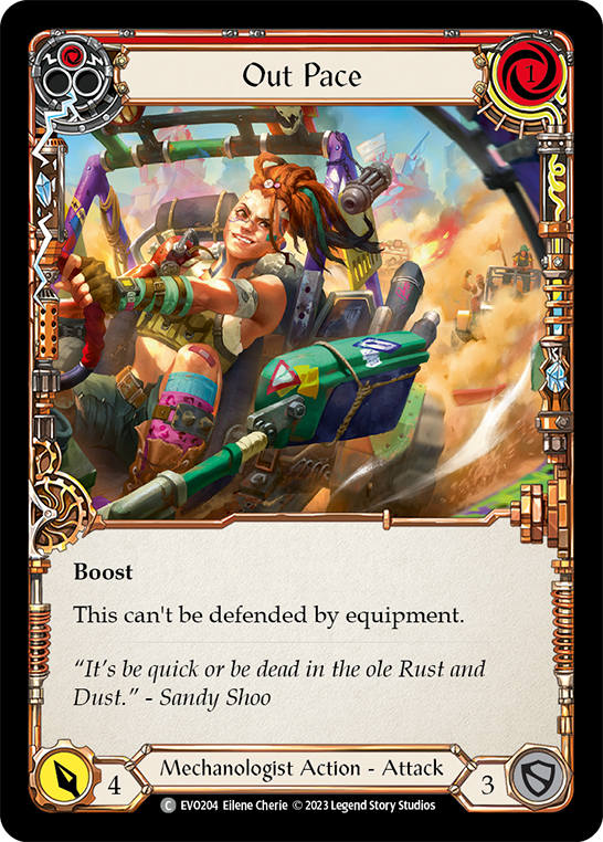 Out Pace - Red (EVO) #EVO204 [EN/N]