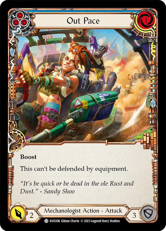 Out Pace - Blue (EVO) #EVO206 [EN/N]