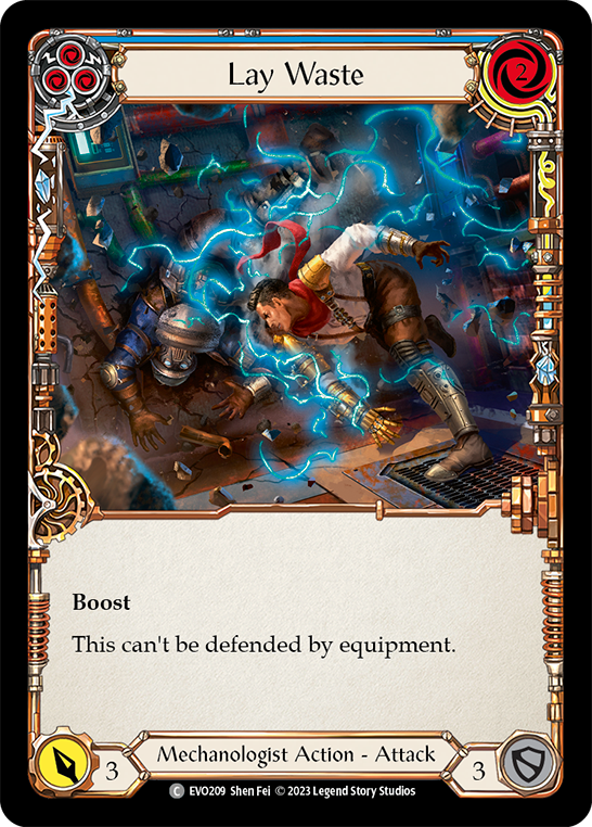 Lay Waste - Blue (EVO) #EVO209 [EN/N]