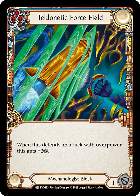 Teklonetic Force Field - Blue (EVO) #EVO233 [EN/N]