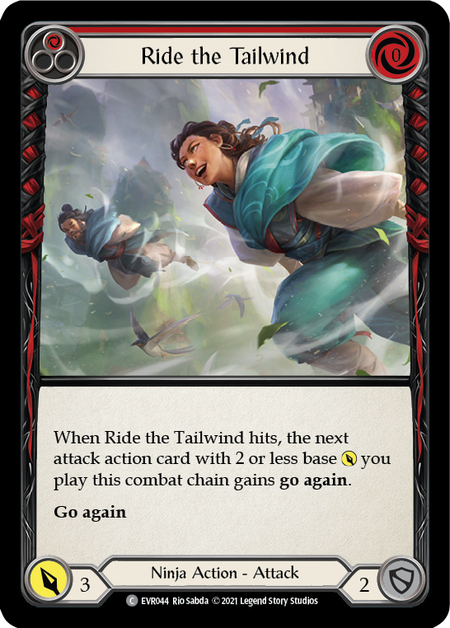 Ride the Tailwind - Red (EVR) #F-EVR044 [EN/N]