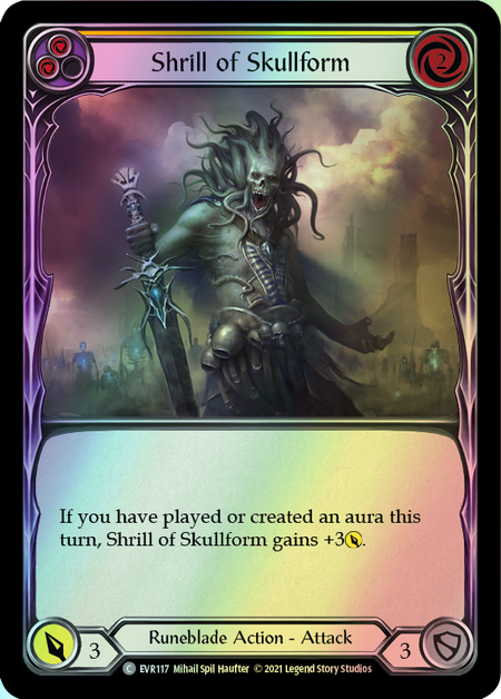Shrill of Skullform - Yellow (EVR) #F-EVR117 [EN/F]