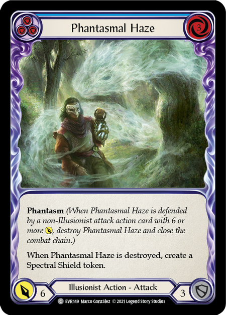 Phantasmal Haze - Blue (EVR) #F-EVR149 [EN/N] s/o