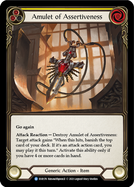 Amulet of Assertiveness (EVR) #F-EVR176 [EN/N]