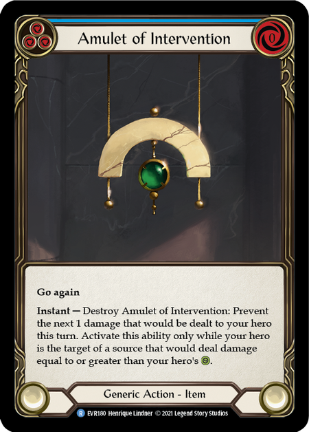 Amulet of Intervention (EVR) #F-EVR180 [EN/N]
