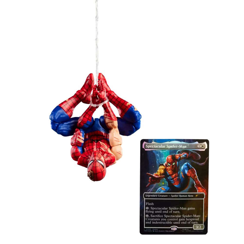 Marvel Legends Series Magic: The Gathering Battle-Damaged Spider-Man