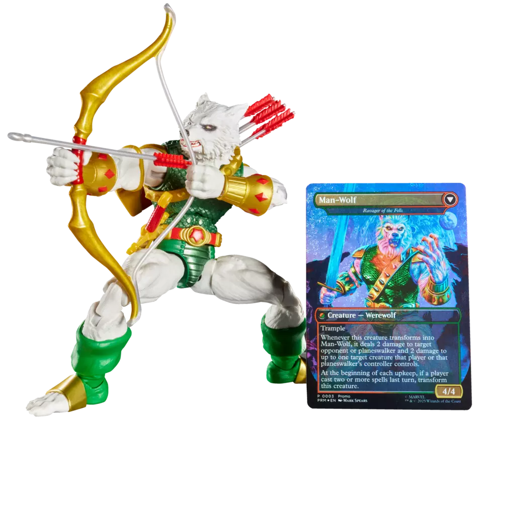 Marvel Legends Series Magic: The Gathering Man-Wolf