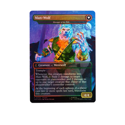 Marvel Legends Series Magic: The Gathering Man-Wolf