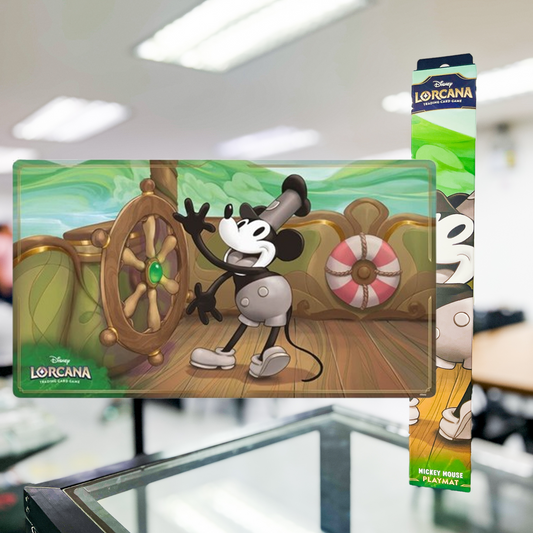 Lorcana TCG:  Mickey Mouse – Steamboat Pilot Playmat
