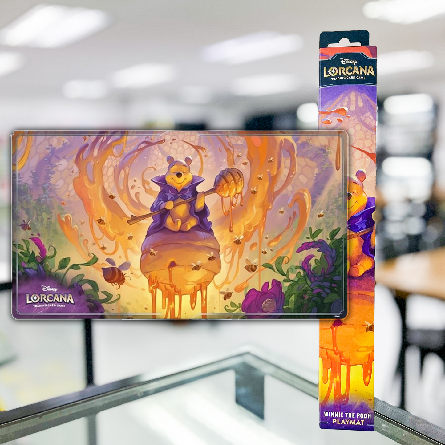 Lorcana TCG:  Winnie the Pooh – Hunny Wizard Playmat