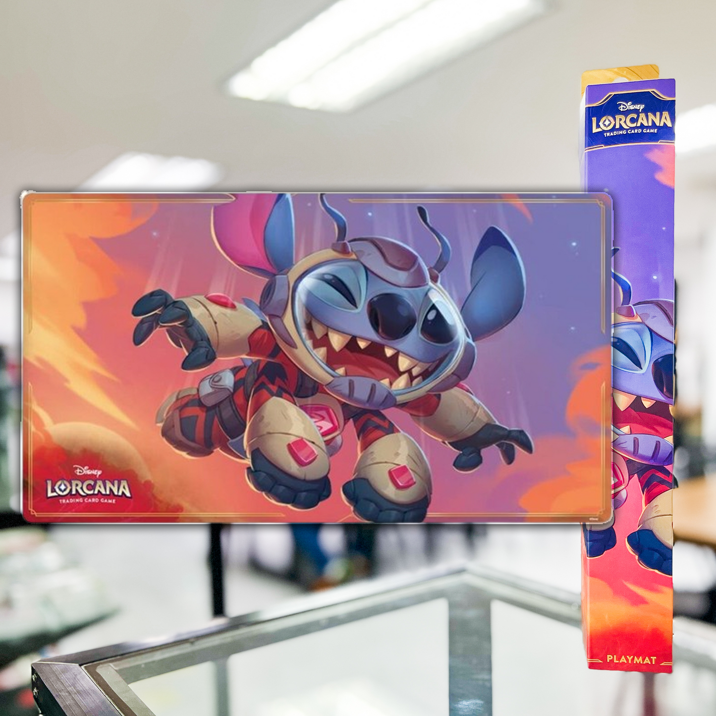 Lorcana TCG:  Stitch – Little Rocket Playmat