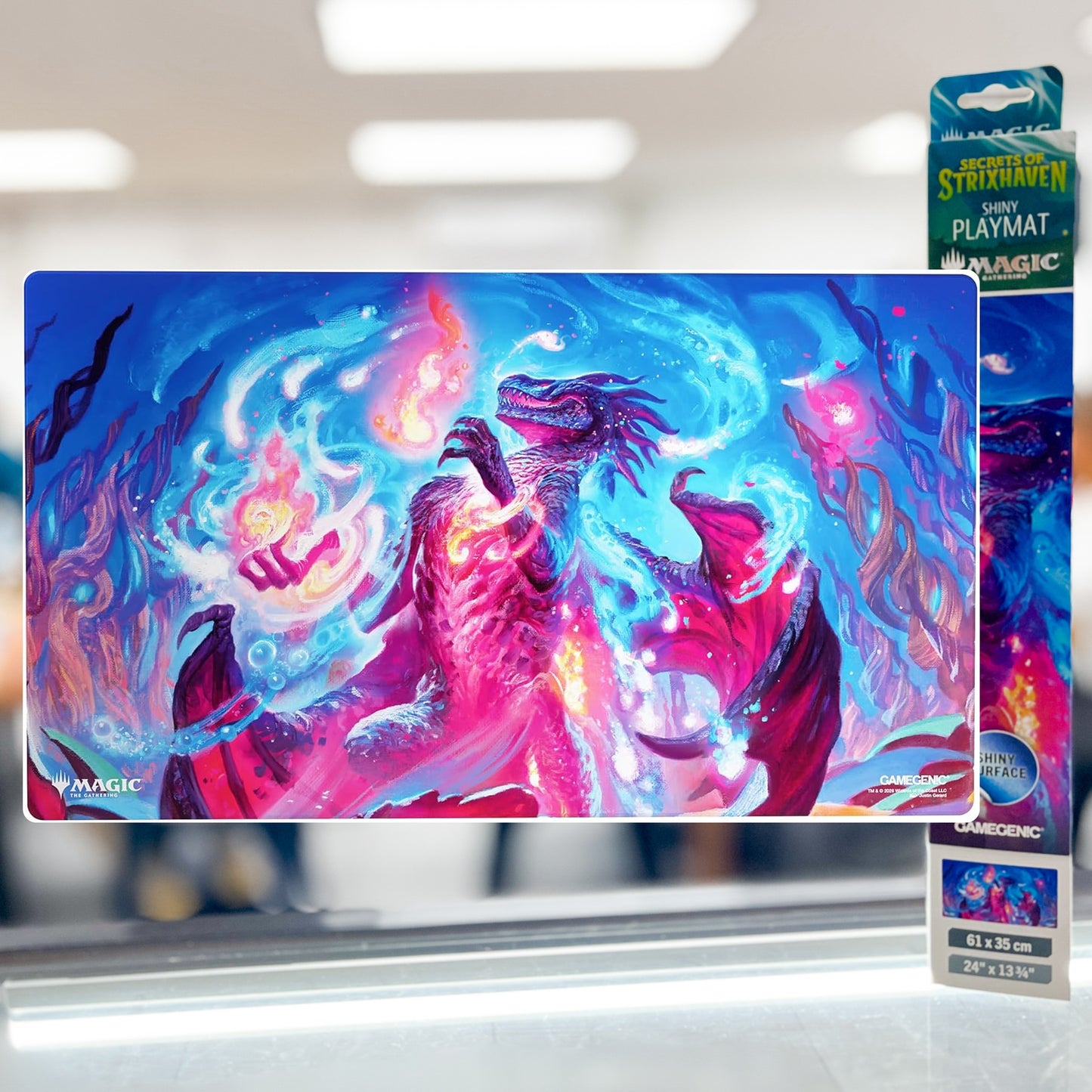 GameGenic - Magic: The Gathering SOS Shiny Playmat - Prismari