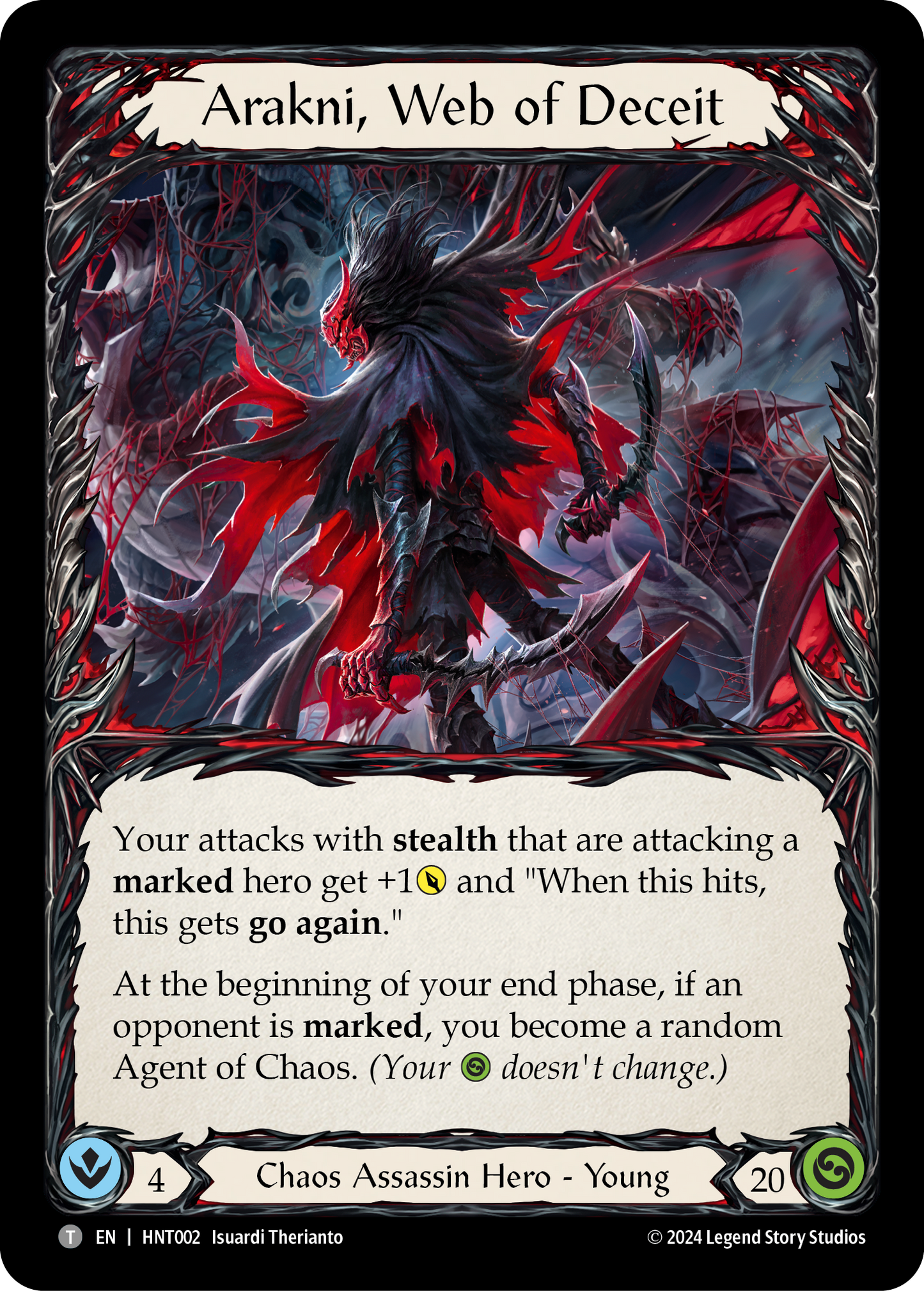 Arakni, Web of Deceit (HNT) #HNT002 [EN/N]