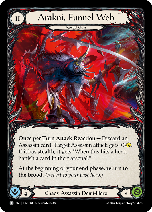 Arakni, Funnel Web (HNT) #HNT004 [EN/N]