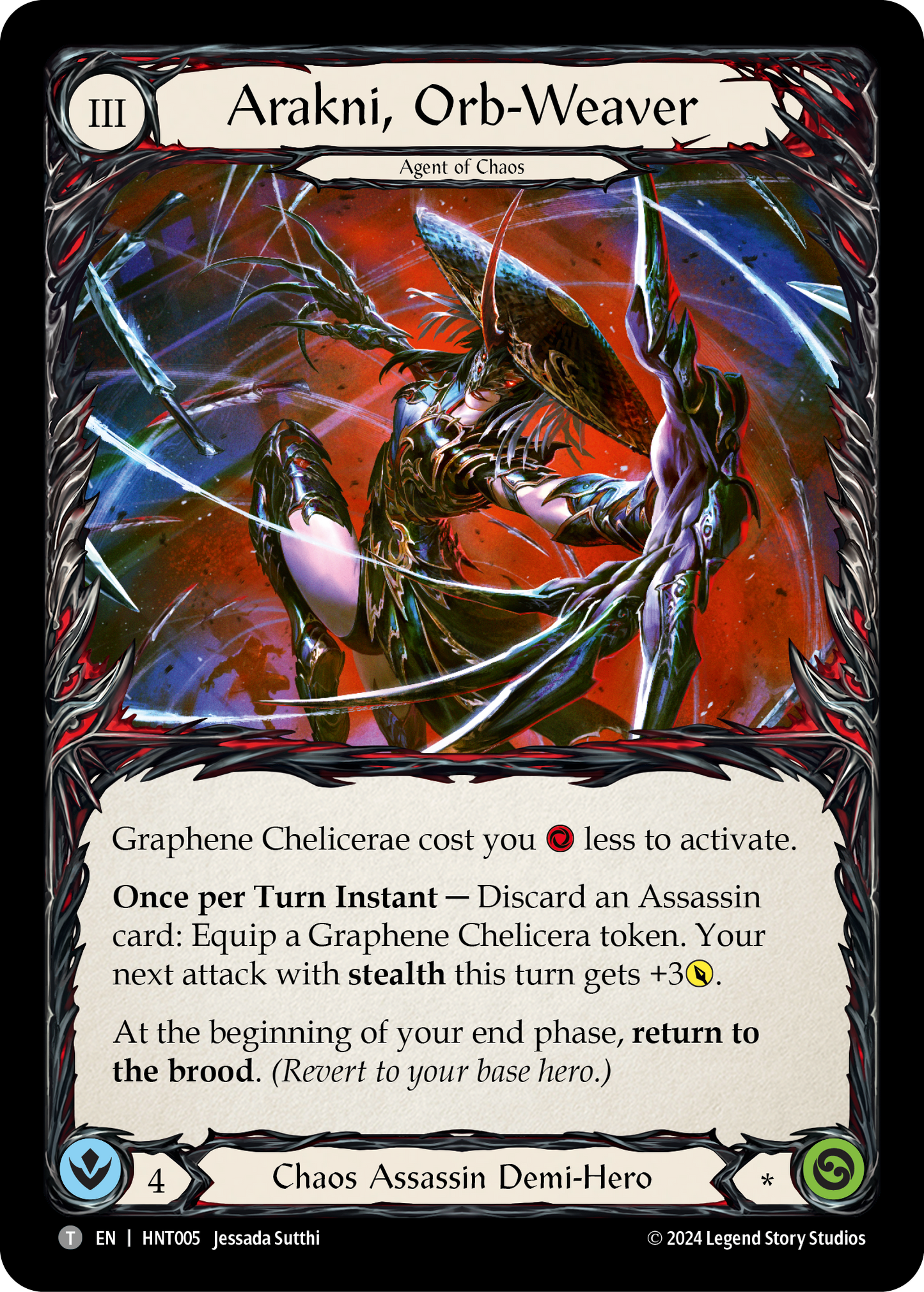 Arakni, Orb-Weaver (HNT) #HNT005 [EN/N]