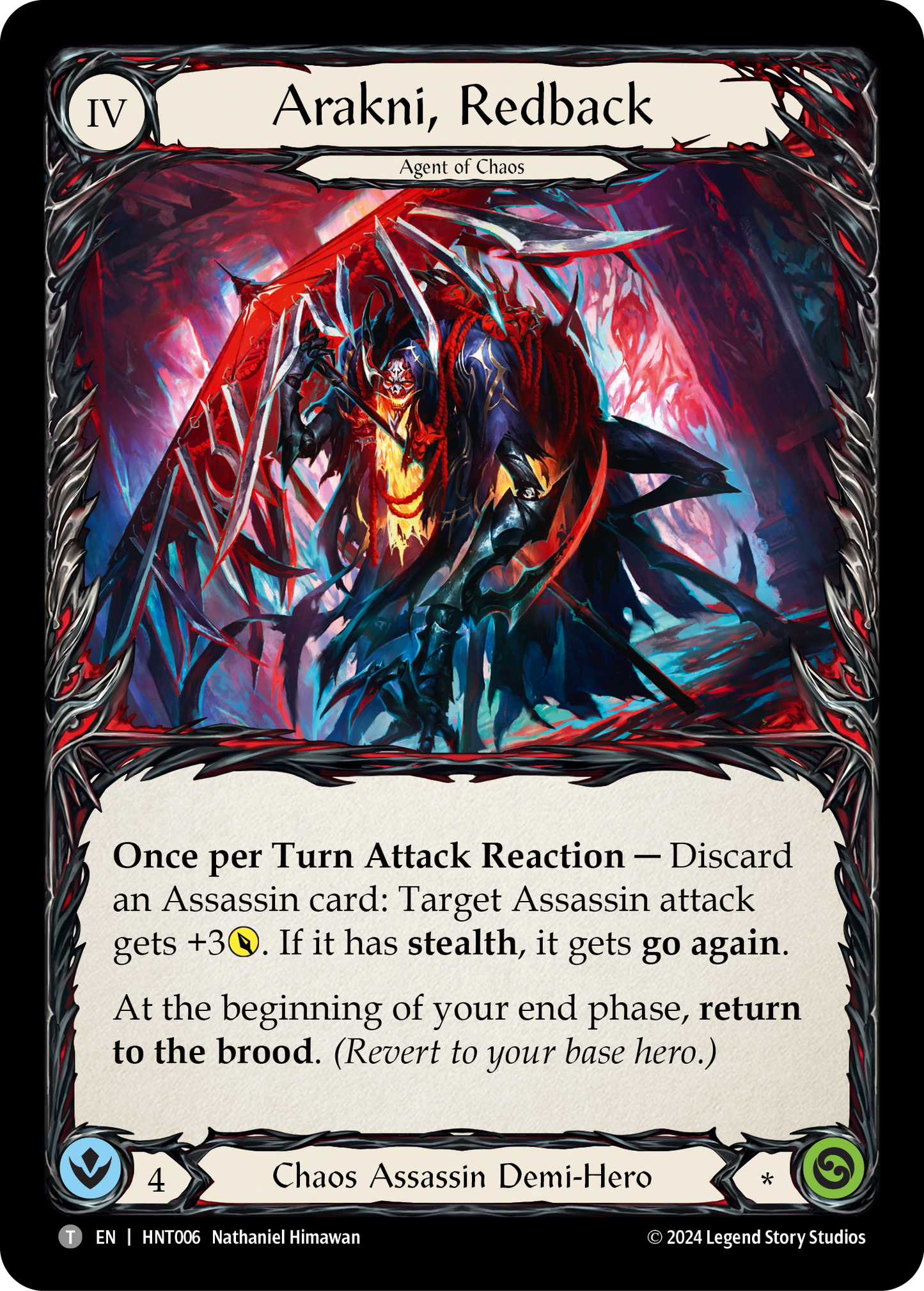 Arakni, Redback (HNT) #HNT006 [EN/N]