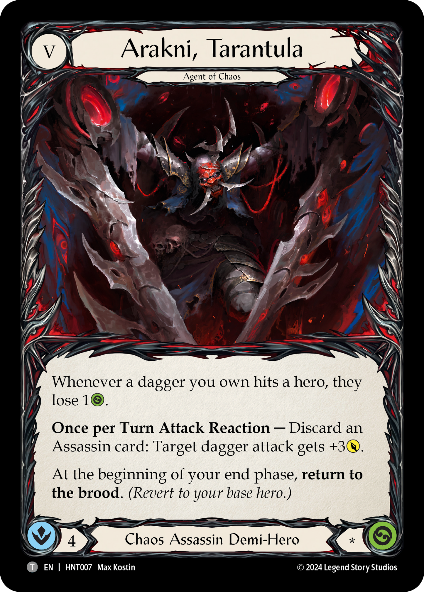 Arakni, Tarantula (HNT) #HNT007 [EN/N]