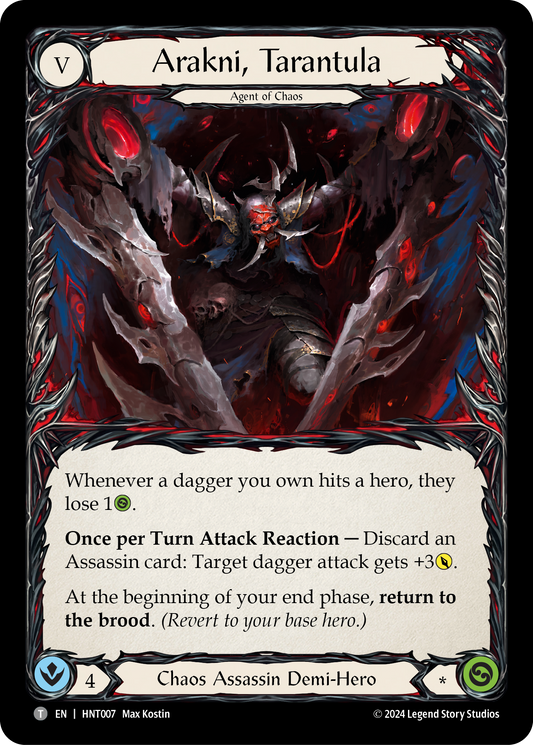 Arakni, Tarantula (HNT) #HNT007 [EN/N]
