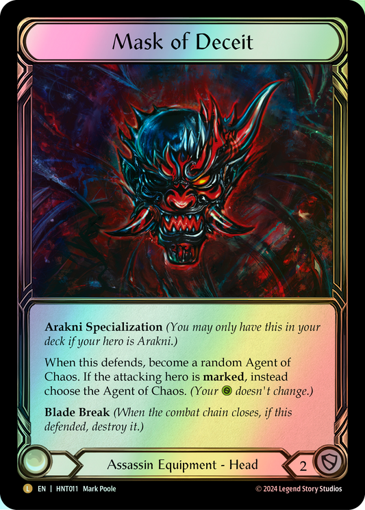 Mask of Deceit (HNT) #HNT011 [EN/F] s/o