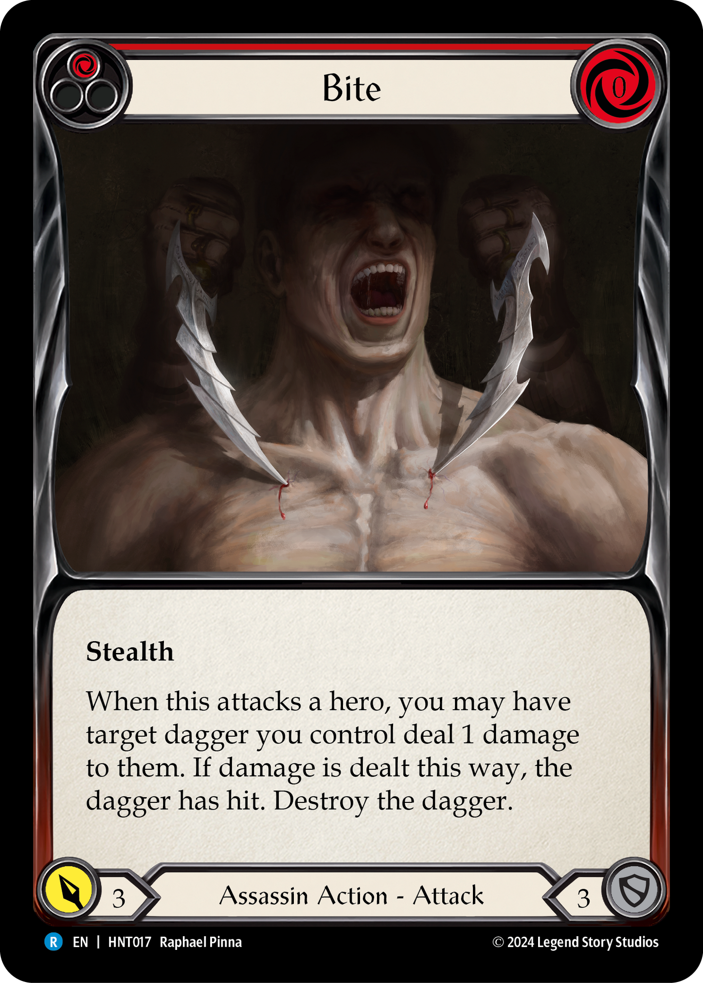 Bite - Red (HNT) #HNT017 [EN/N]