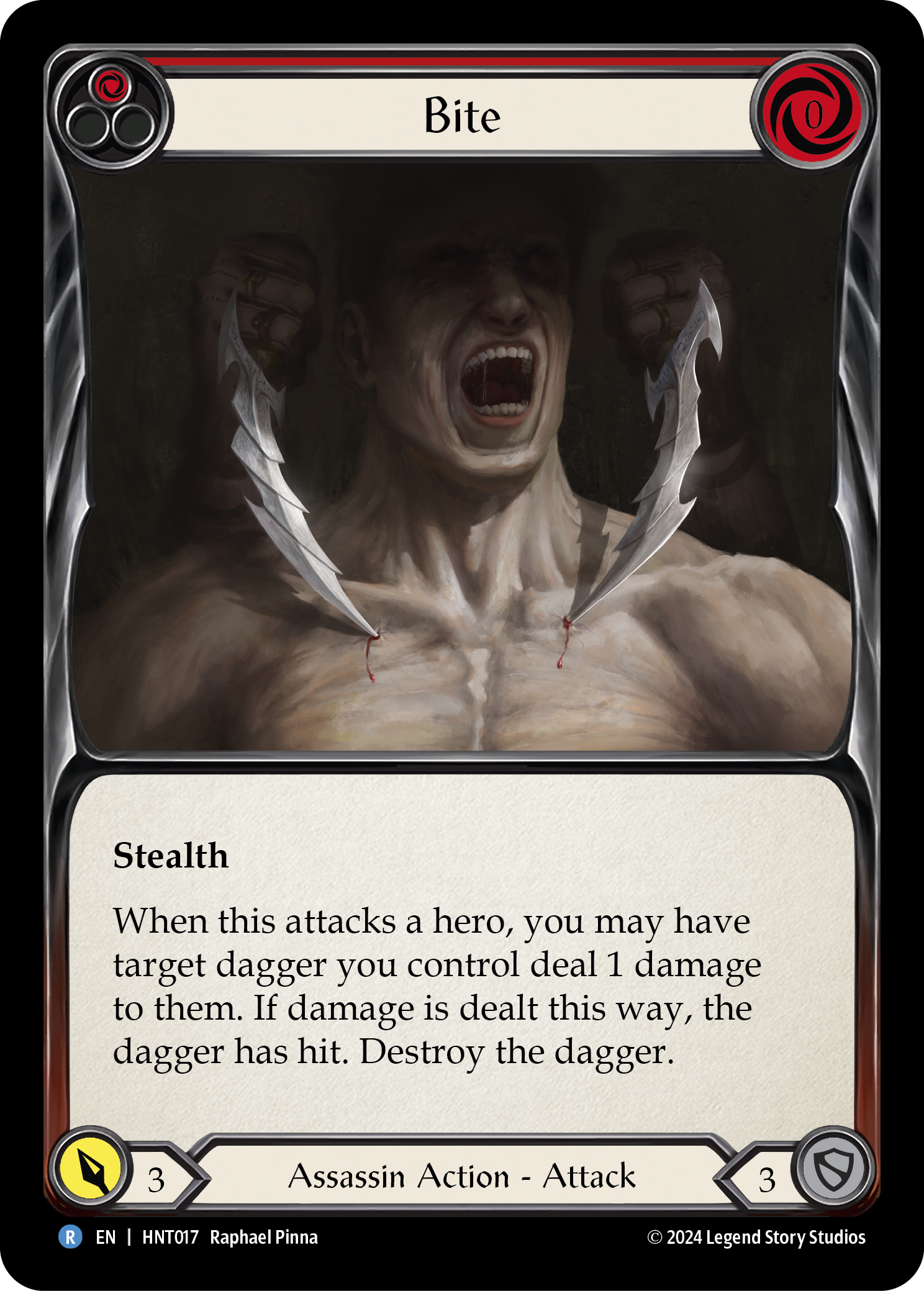 Bite - Red (HNT) #HNT017 [EN/N]