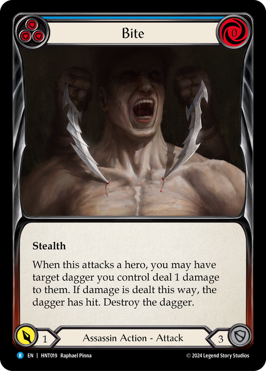 Bite - Blue (HNT) #HNT019 [EN/N]
