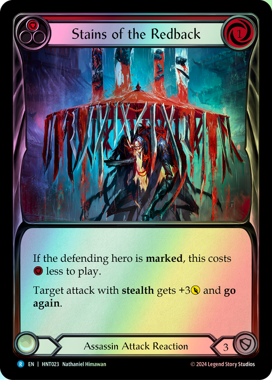 Stains of the Redback - Red (HNT) #HNT023 [EN/F]