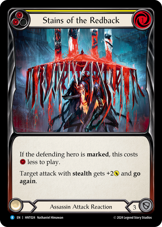 Stains of the Redback - Yellow (HNT) #HNT024 [EN/N]