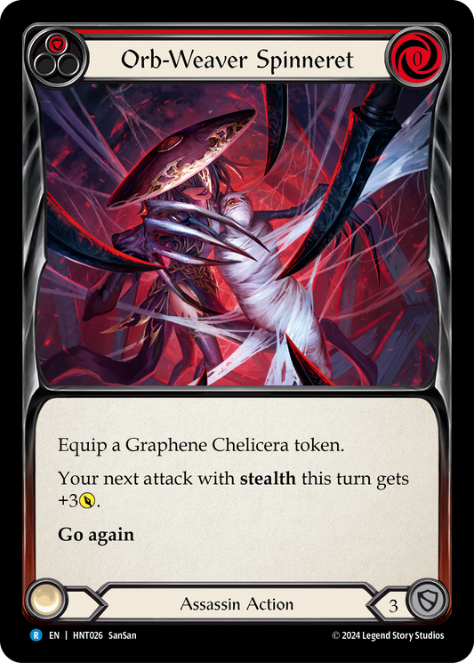 Orb-Weaver Spinneret - Red (HNT) #HNT026 [EN/N]
