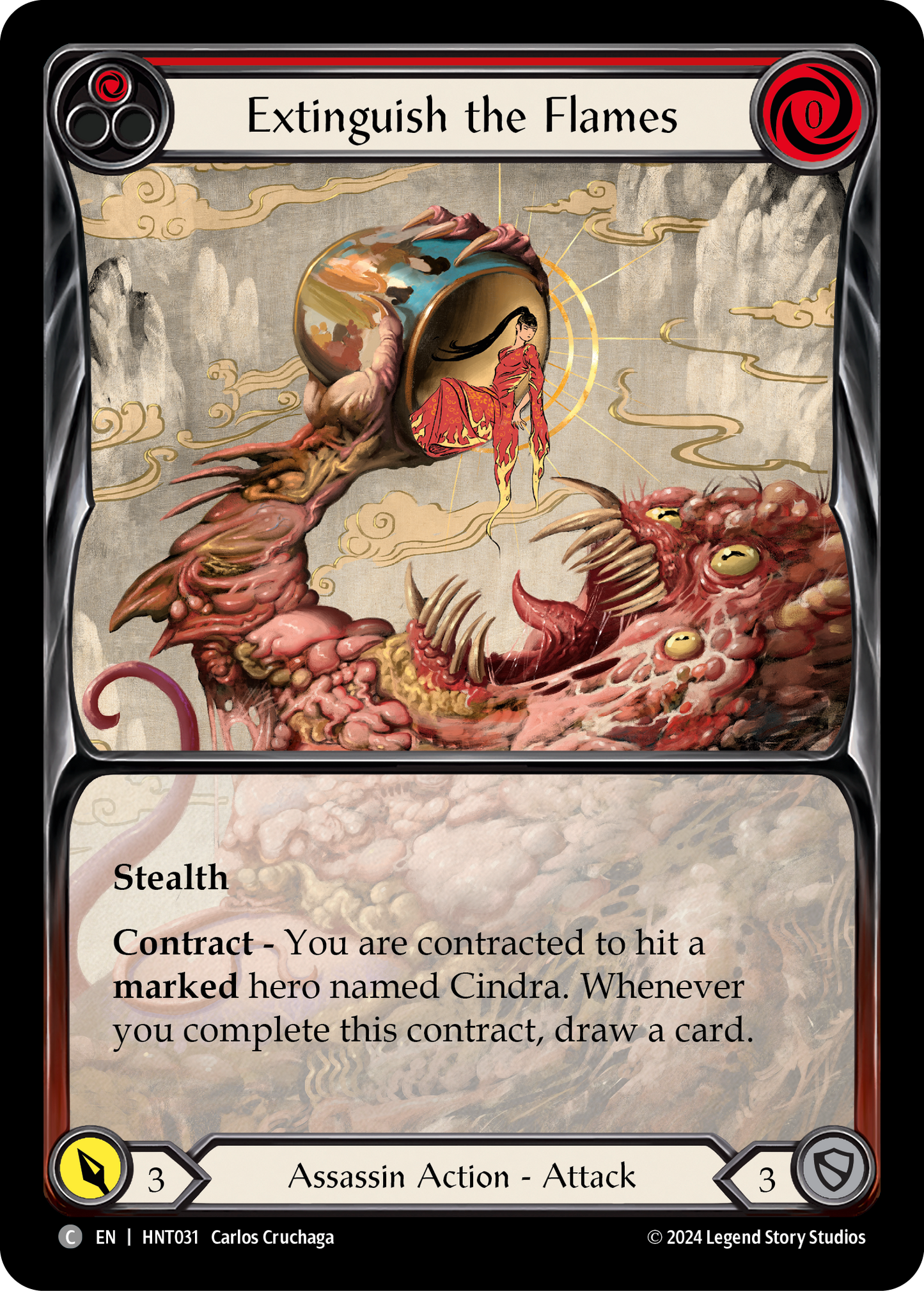Extinguish the Flames (HNT) #HNT031-EA [EN/N]
