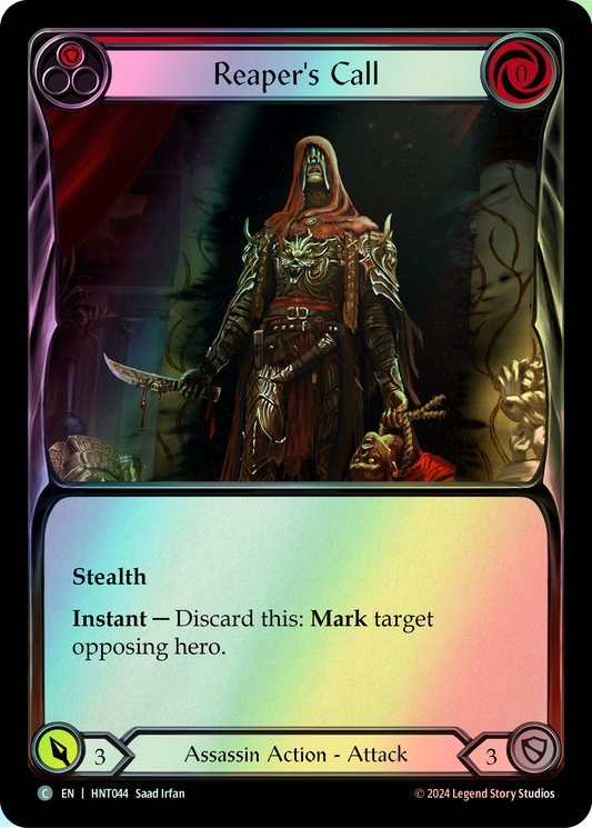 Reaper's Call - Red (HNT) #HNT044 [EN/F]