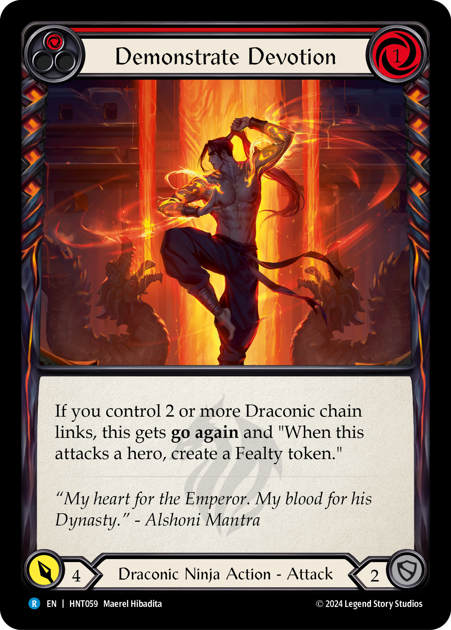 Demonstrate Devotion (HNT) #HNT059 [EN/N] s/o