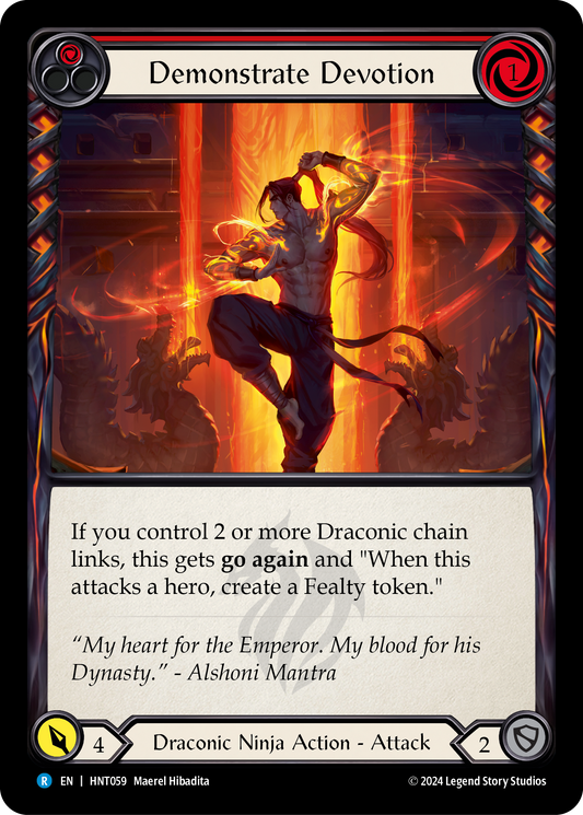 Demonstrate Devotion (HNT) #HNT059 [EN/N] s/o