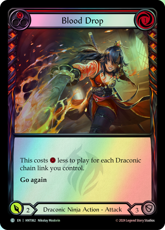 Blood Drop (HNT) #HNT062 [EN/F]