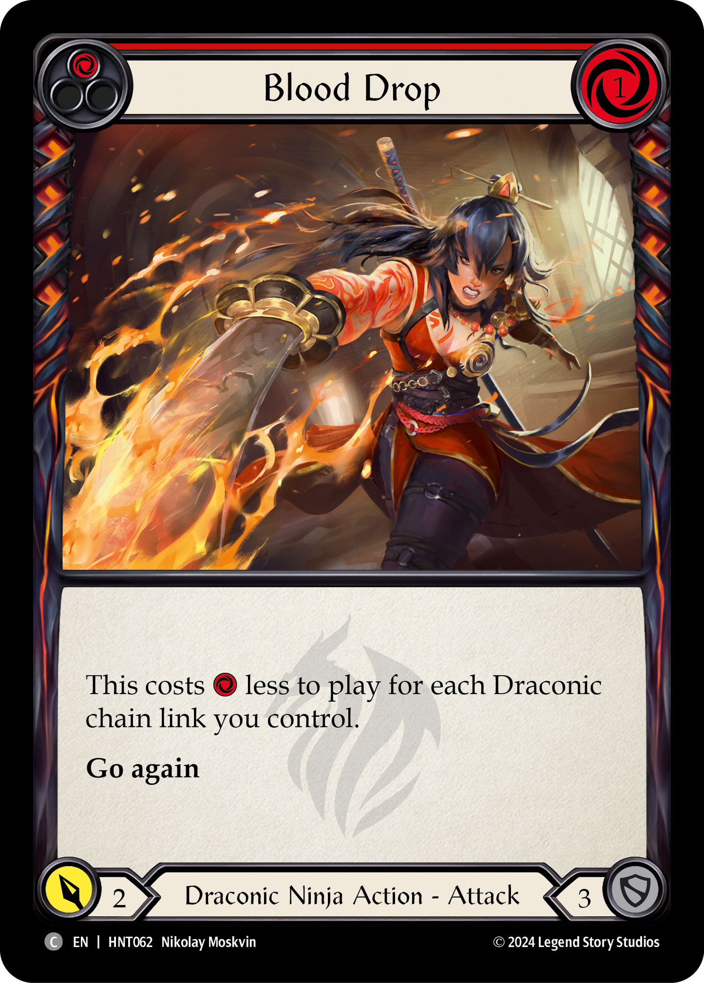 Blood Drop (HNT) #HNT062 [EN/N]