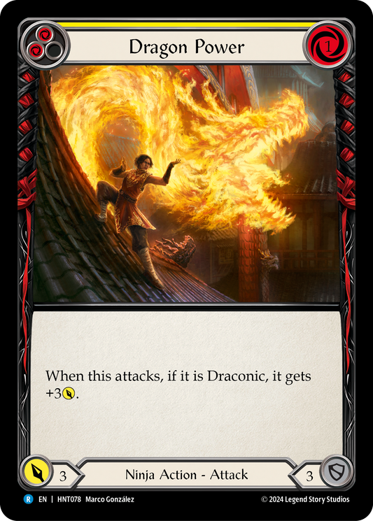 Dragon Power - Yellow (HNT) #HNT078 [EN/N]