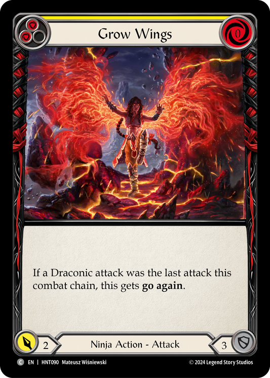 Grow Wings - Yellow (HNT) #HNT090 [EN/N]