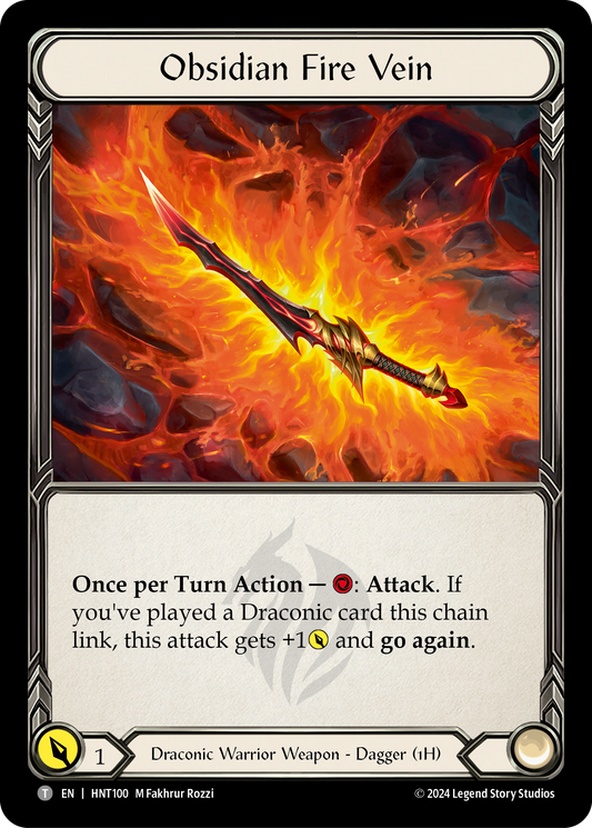 Obsidian Fire Vein (HNT) #HNT100 [EN/N] s/o
