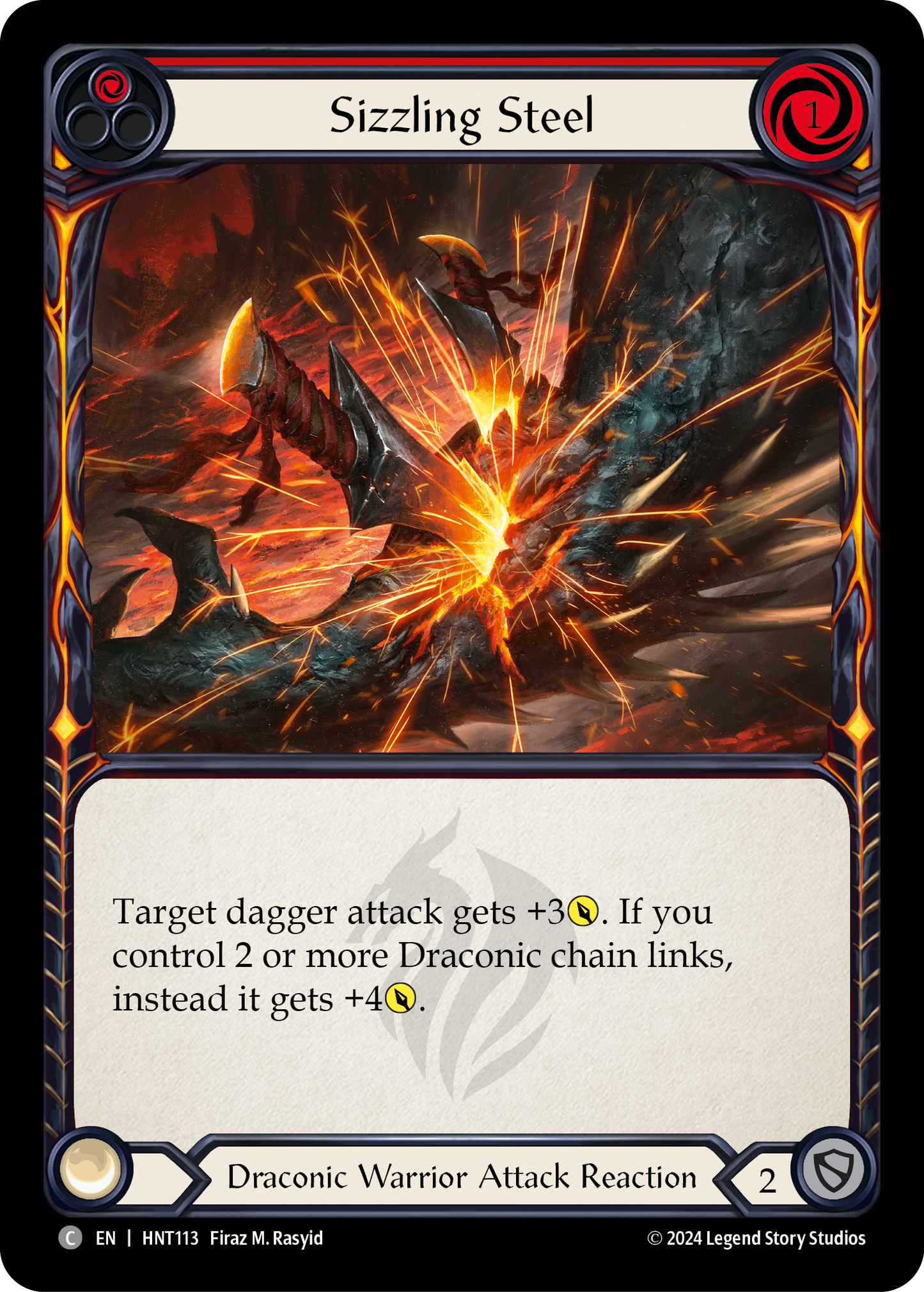 Sizzling Steel (HNT) #HNT113 [EN/N]