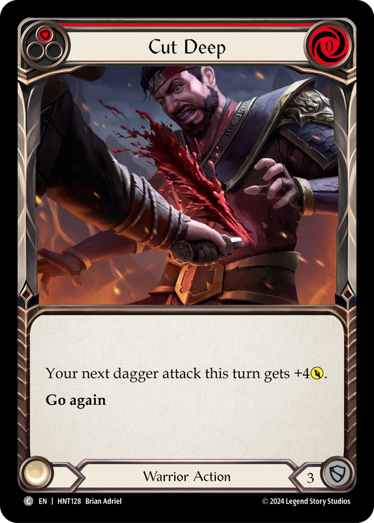 Cut Deep - Red (HNT) #HNT128 [EN/N]