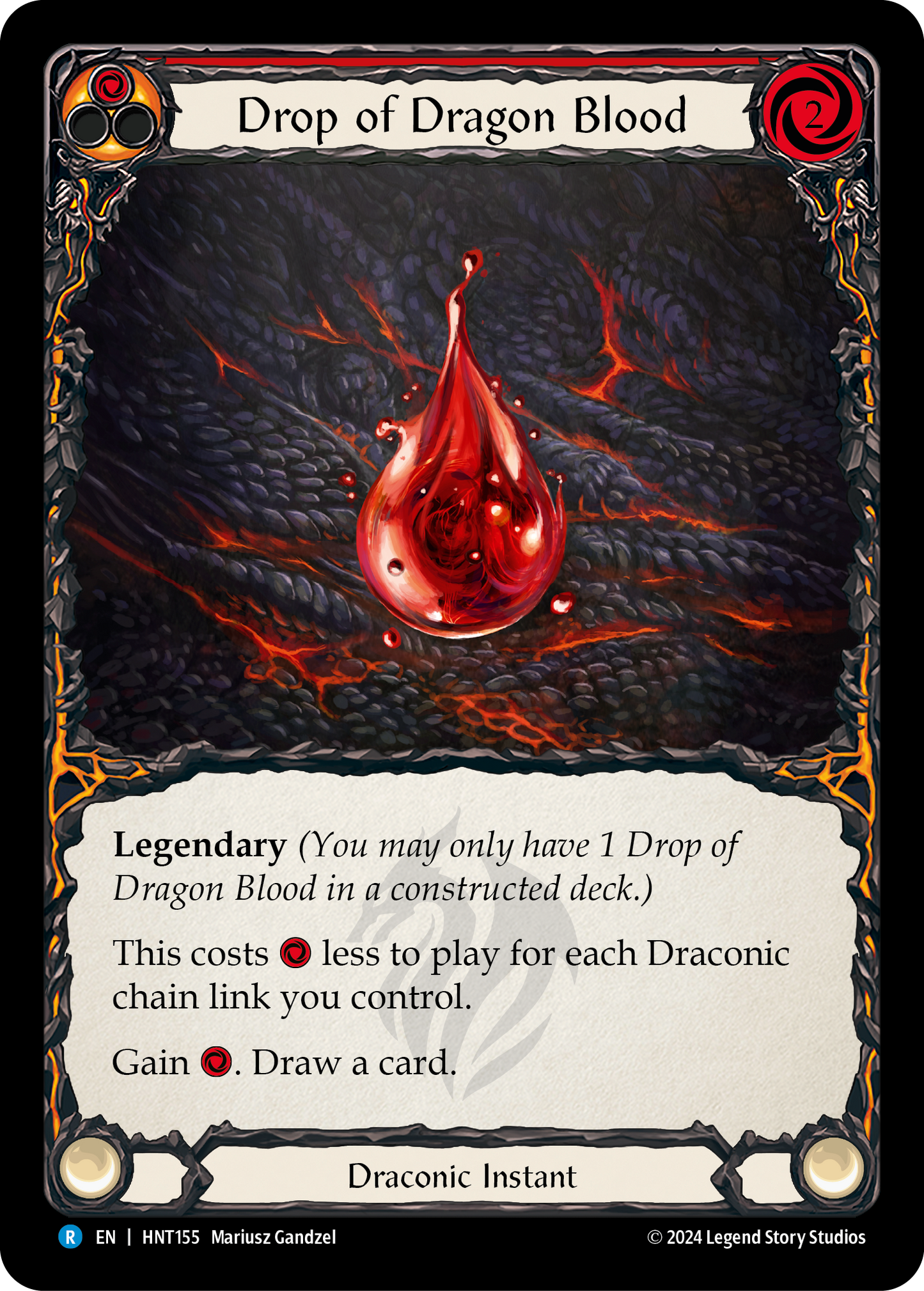 Drop of Dragon Blood (HNT) #HNT155 [EN/N] s/o