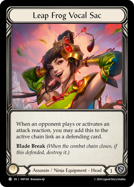 Leap Frog Vocal Sac (HNT) #HNT169 [EN/N]