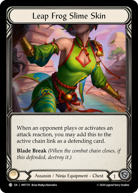 Leap Frog Slime Skin (HNT) #HNT170 [EN/N]