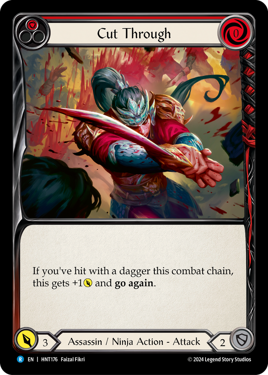Cut Through - Red (HNT) #HNT176 [EN/N]